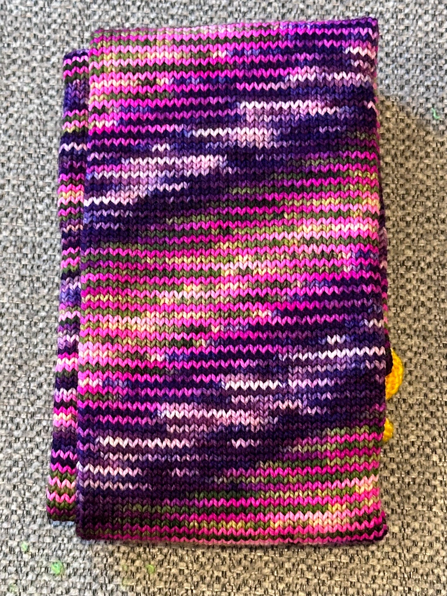 64 Stitch Pre-cranked Sock Tube - Miss Babs Yummy 2-Ply - Zombie Honeymoon