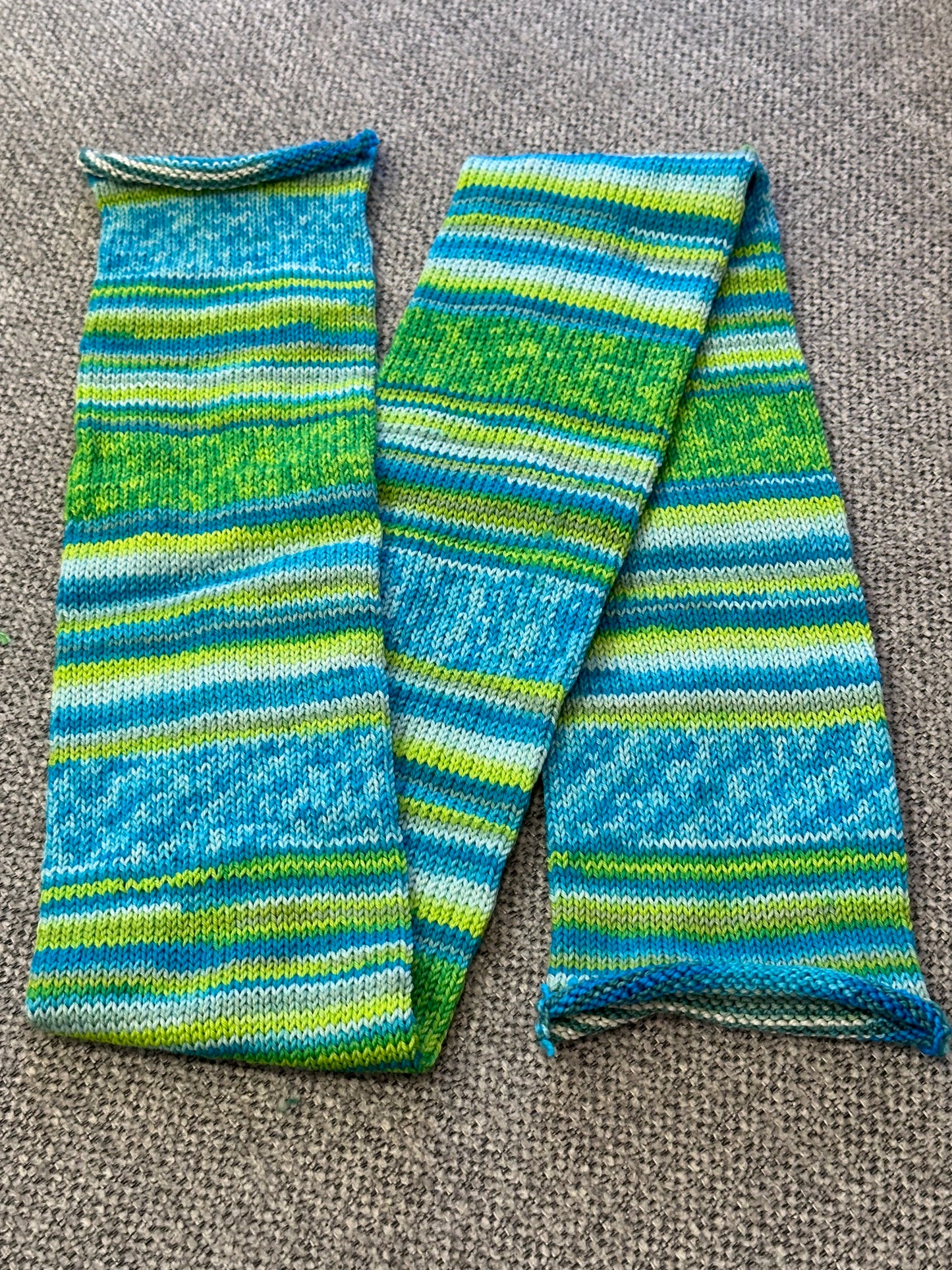 64 Stitch Pre-cranked Sock Tube - Knit Picks Static - Beanstalk