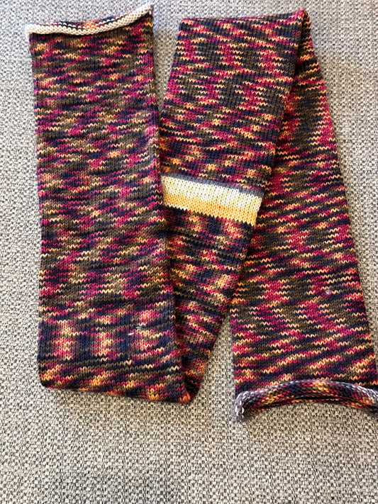 64 Stitch Sock Tubes - Plymouth Yarn Co Happy Feet - Color 12