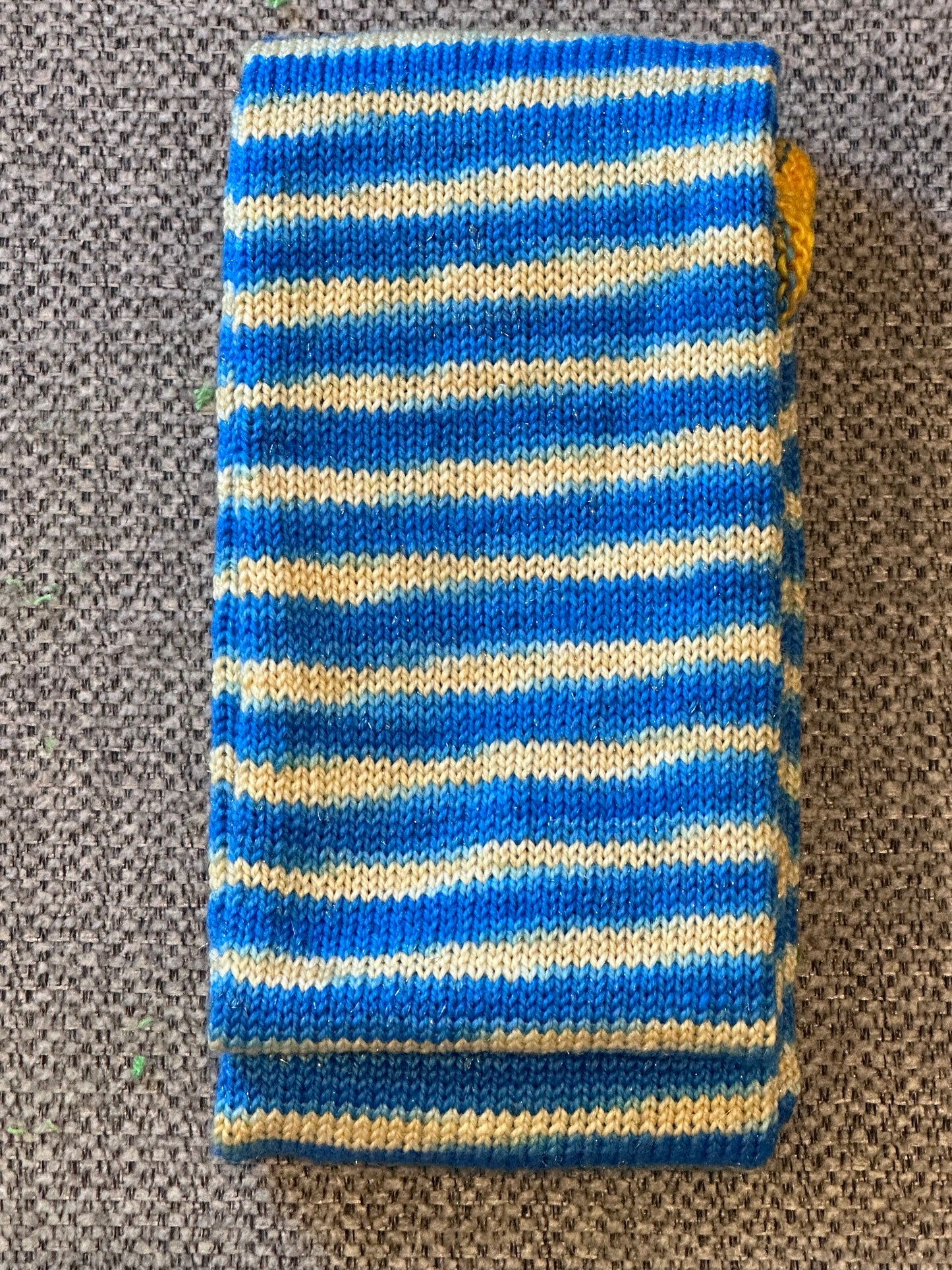 64 Stitch Pre-cranked Sock Tube - Zomari Dyelab - Tesla Sock - Ranger General Silvanas Windrunner