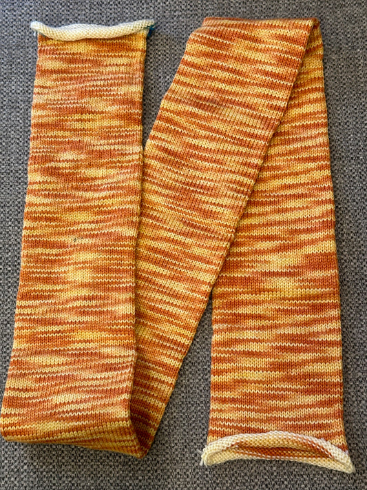 64 Stitch Pre-cranked Sock Tube - Unknown Etsy Dyer/Shop - Rubber Ducky