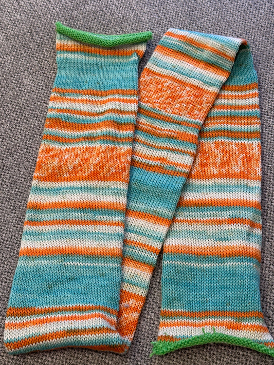 64 Stitch Pre-cranked Sock Tube - Knit Picks Static - Taos