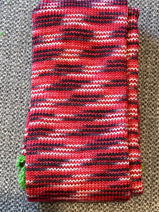 64 Stitch Pre-cranked Sock Tube - Zomari Dyelab Newton - Moxxie