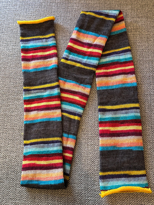 64 Stitch Pre-cranked Sock Tube - Quaere Fibre - A Magical Solution
