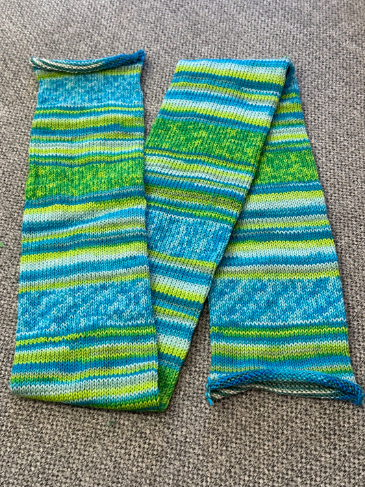 64 Stitch Pre-cranked Sock Tube - Knit Picks Static - Beanstalk