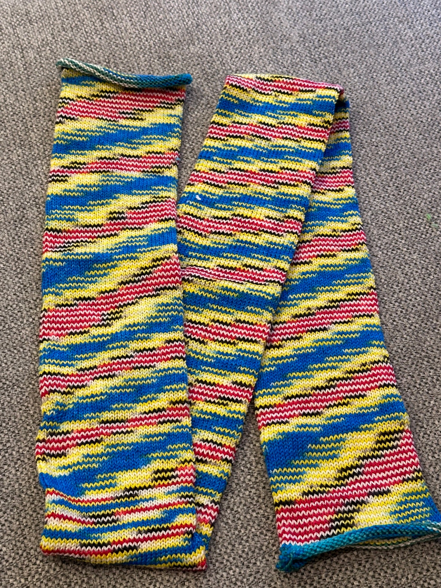 64 Stitch Pre-cranked Sock Tube - What the Flock! Hand Dyed Yarns & Fibers - Happily Ever After (Snow White Inspired Colorway)
