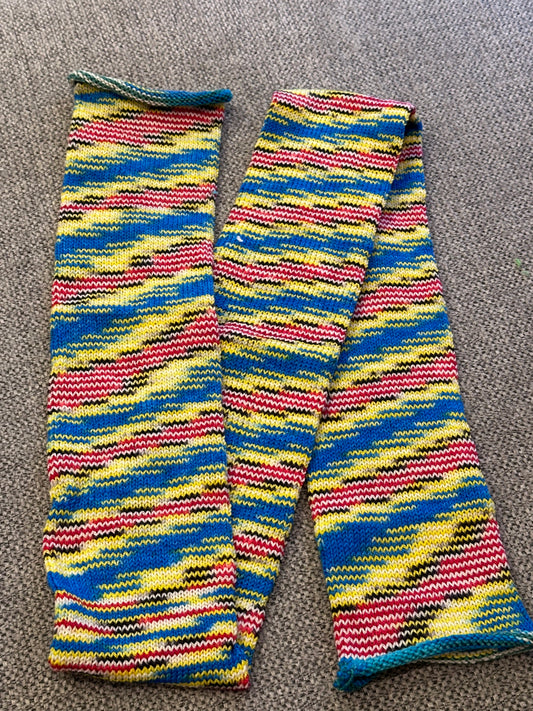 64 Stitch Pre-cranked Sock Tube - What the Flock! Hand Dyed Yarns & Fibers - Happily Ever After (Snow White Inspired Colorway)