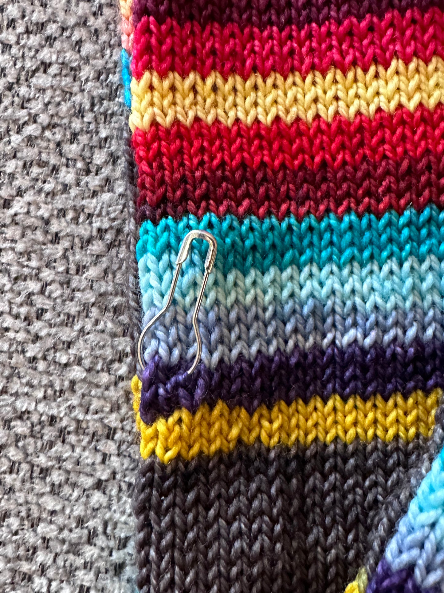 64 Stitch Pre-cranked Sock Tube - Quaere Fibre - A Magical Solution
