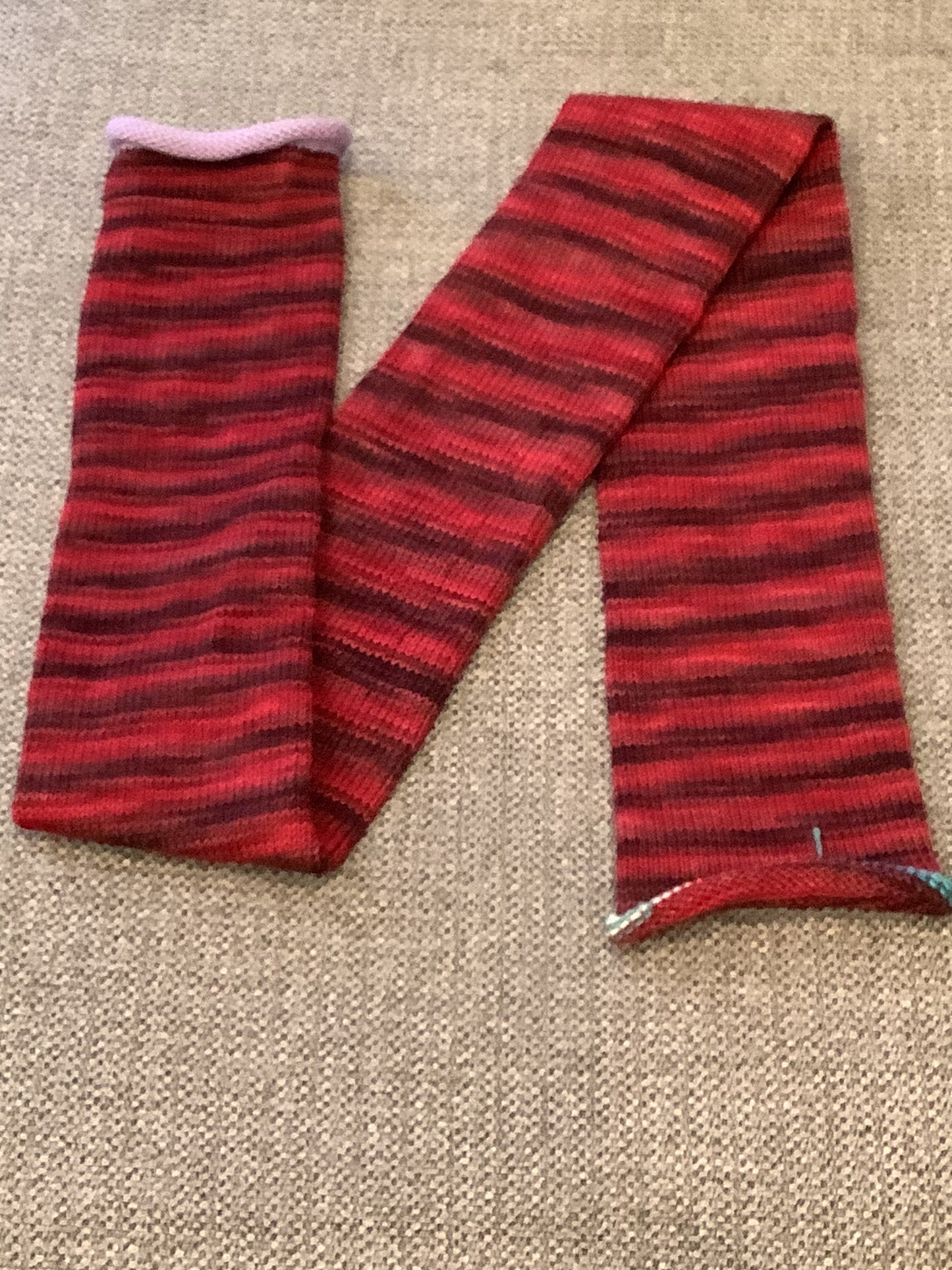 64 Stitch Pre-cranked Sock Tube - Unknown Dyer/Colorway